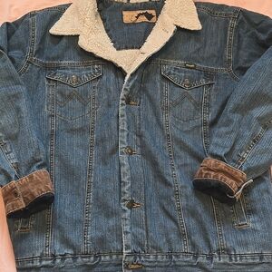 Wrangler retro sherpa jacket